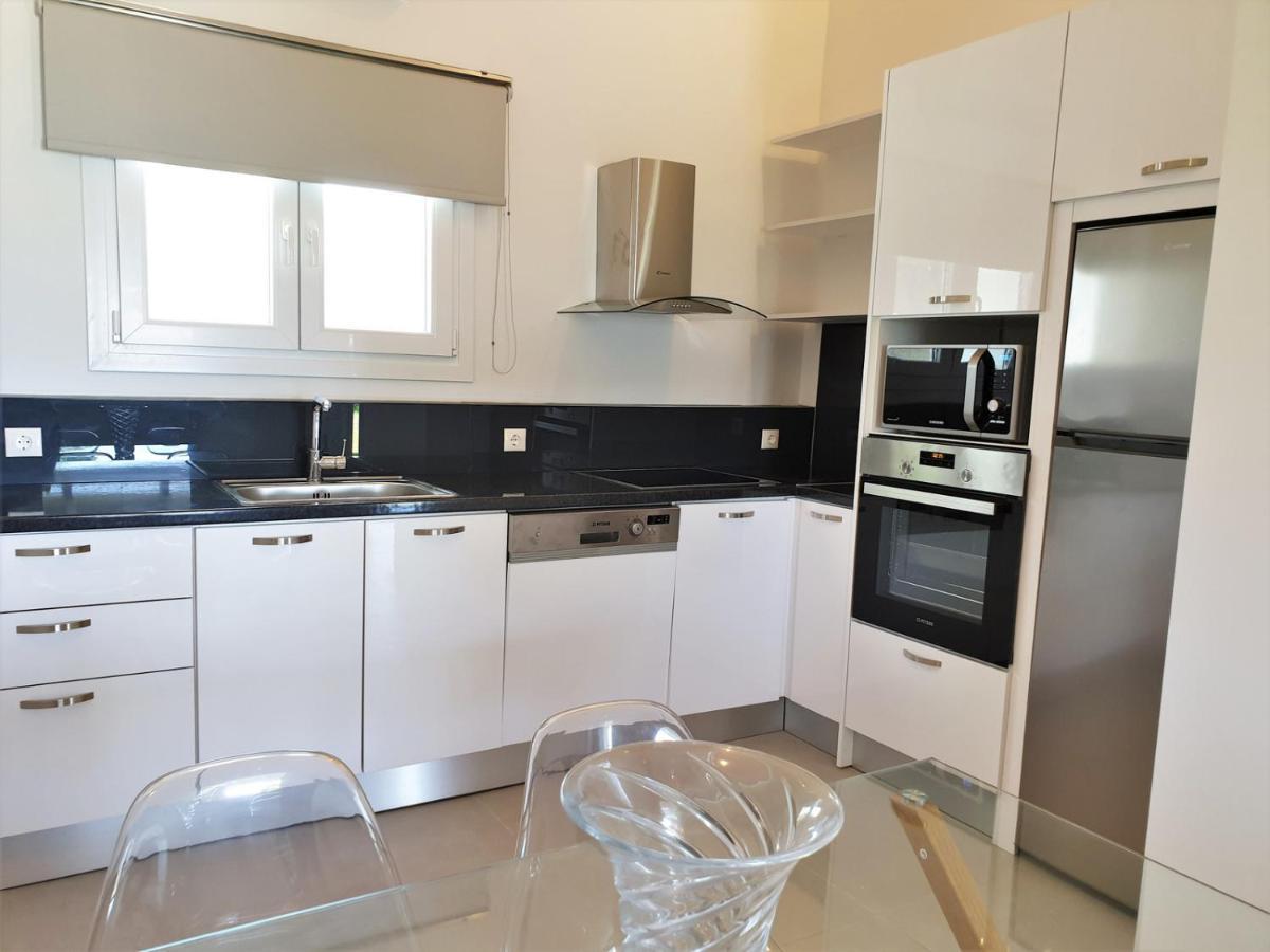 Dalas Beach House Almiros Beach Bagian luar foto