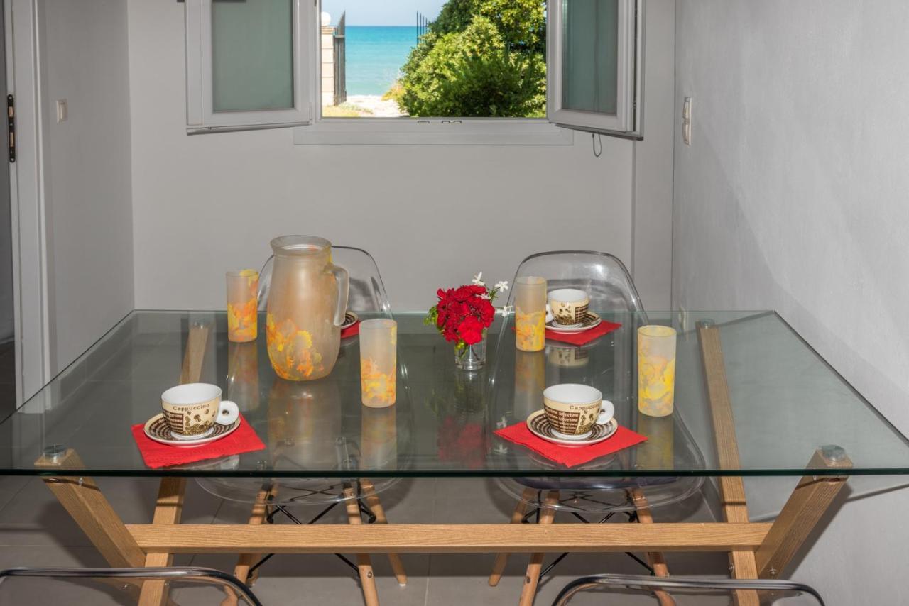 Dalas Beach House Almiros Beach Bagian luar foto